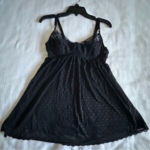 Seductivewear Cinema Etoile Babydoll Womens L Lace Mesh Top Whimsigoth Fairy